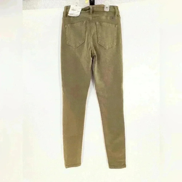 Kancan Women's Size 3/25 High Rise Super Skinny Olive Green Pants NWT - Picture 2 of 8